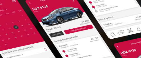 Nissan serviços app